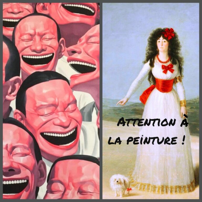 Attention à la peinture !
